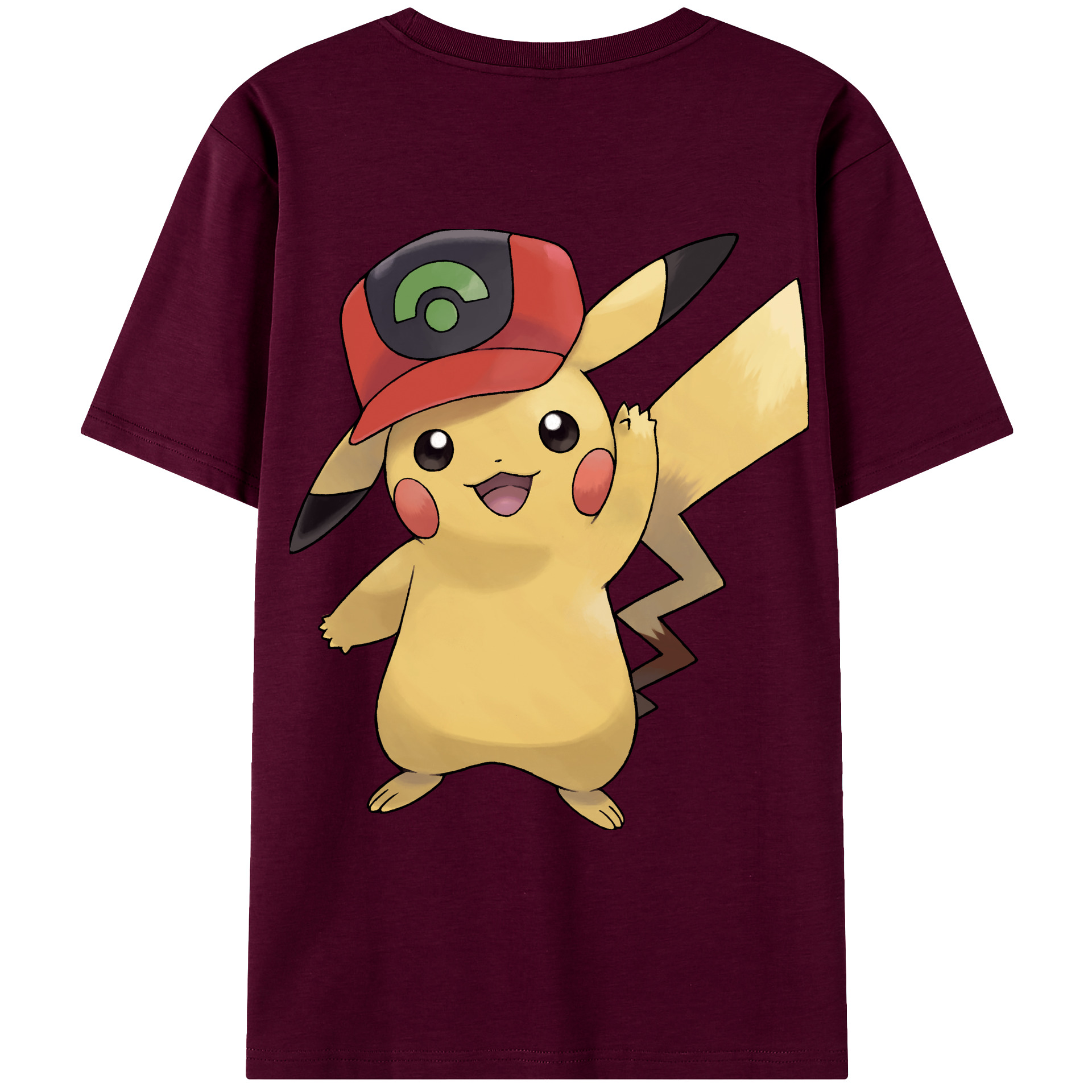 （画像用） ポケットモンスター Pokémon レディース半袖Tシャツ(バックプリント)